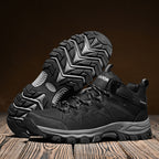 Men’s Orthopedic Winter Warm and Cozy Hiking Boots - Casual Boots - Slip-on - Non-slip - Arch Support - Waterproof - Wide Toe - Ideal For Winter Outdoor Adventures