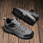 Men’s Orthopedic Winter Warm and Cozy Hiking Boots - Casual Boots - Slip-on - Non-slip - Arch Support - Waterproof - Wide Toe - Ideal For Winter Outdoor Adventures