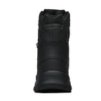 Mens Orthopedic Tactical Boots, Waterproof Leather Wide Toe Hiking Combat Boots with Arch Support, Non-Slip Work Shoes for Trekking Hunting Training