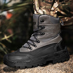 Men’s Durable Orthopedic Work & Hiking Boots, Waterproof, Slip-Resistant, Impact & Puncture Resistant, Wide Toe, Arch & Ankle Support, All-Day Comfort