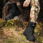 Men’s Durable Orthopedic Work & Hiking Boots, Waterproof, Slip-Resistant, Impact & Puncture Resistant, Wide Toe, Arch & Ankle Support, All-Day Comfort