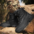 Men’s Durable Orthopedic Work & Hiking Boots, Waterproof, Slip-Resistant, Impact & Puncture Resistant, Wide Toe, Arch & Ankle Support, All-Day Comfort