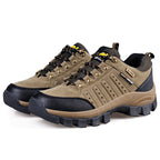 （🔥2026 Upgrade🔥）Men's Orthopedic Hiking Boots - Safe and Comfortable Work Boots - Waterproof, Slip-resistant, Impact-resistant, and Puncture-resistant - Wide Toe, Arch Support, and Ankle Support - Money-back Guarantee if ineffective.