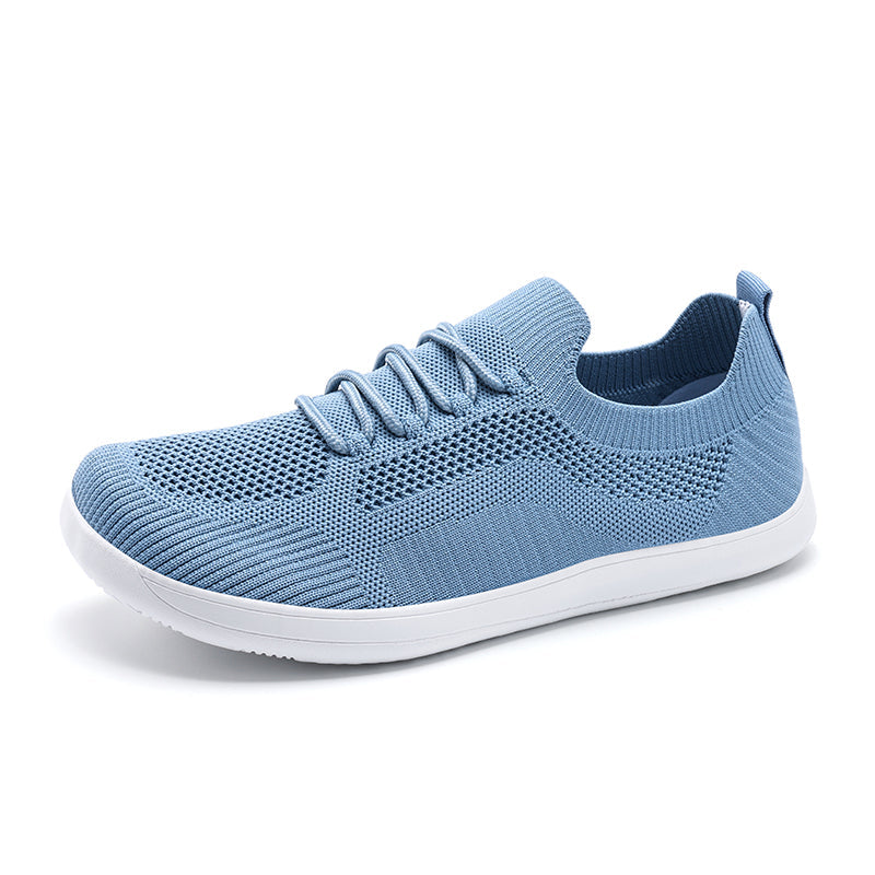 Men‘s’ Wide Toe Box Running Walking Shoes - Zero Laces Comfort, Non-Slip Traction & Cushioned Support