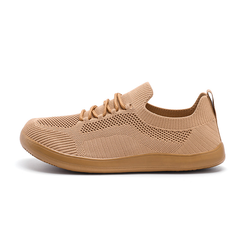 Men‘s’ Wide Toe Box Running Walking Shoes - Zero Laces Comfort, Non-Slip Traction & Cushioned Support