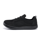 Men‘s’ Wide Toe Box Running Walking Shoes - Zero Laces Comfort, Non-Slip Traction & Cushioned Support