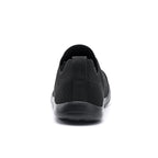 Men‘s’ Wide Toe Box Running Walking Shoes - Zero Laces Comfort, Non-Slip Traction & Cushioned Support