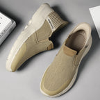 Men‘s’ Slip-On Running Walking Shoes - Zero Laces Comfort, Non-Slip Traction & Cushioned Support