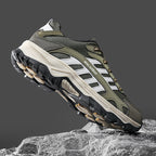 Men's Orthopedic Arch Support Wide Toe Ankle Support Hiking Shoes Waterproof Non-slip Anti-puncture Work Shoes