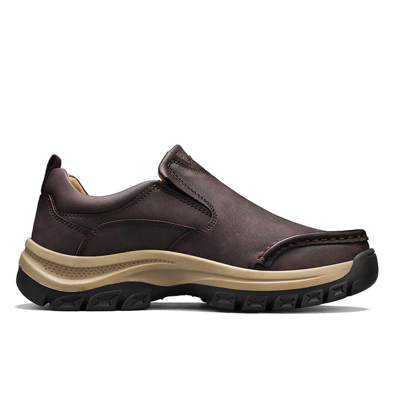 ⏰Limited Time Sale 70% OFF-Men's Orthopedic Arch Support Wide Toe Lightweight Hiking Shoes Waterproof Non-slip Scratch-Resistant Work Shoes, Ideal For Hike All Day with Comfort and Zero Fatigue