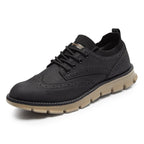 Men’s Retro Leather Zip Boots Built for Comfort, Wide Toe, Arch Support, Pressure Relief, Waterproof for Every Seaso