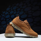 Men’s Retro Leather Zip Boots Built for Comfort, Wide Toe, Arch Support, Pressure Relief, Waterproof for Every Seaso