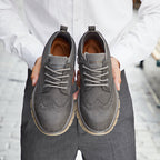 Men’s Retro Leather Zip Boots Built for Comfort, Wide Toe, Arch Support, Pressure Relief, Waterproof for Every Seaso