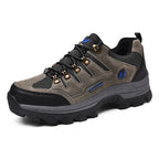 Men's Orthopedic Walking Shoes - Built-In Arch Support; Waterproof Leather Upper; Wide Toe; Non-Slip; Anti-Wear; Comfortable