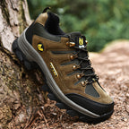 Men's Orthopedic Walking Shoes - Built-In Arch Support; Waterproof Leather Upper; Wide Toe; Non-Slip; Anti-Wear; Comfortable