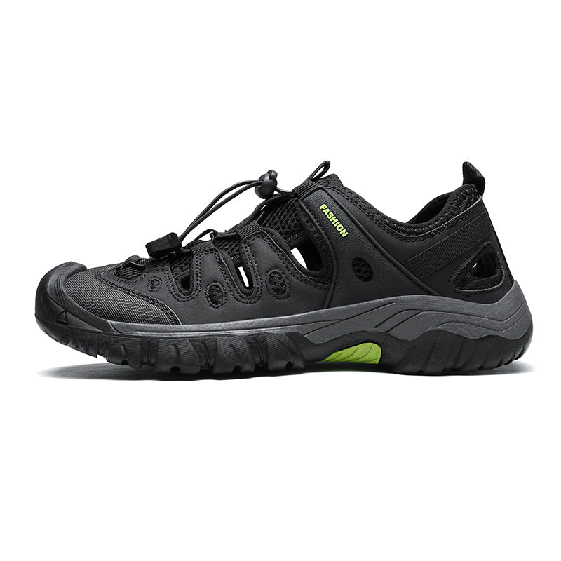 Men's Orthopedic Arch Support Wide Toe Lightweight Hiking Shoes Waterproof Non-slip Scratch-Resistant Work Shoes, Ideal For Hike All Day with Comfort and Zero Fatigue