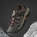 Men's Orthopedic Arch Support Wide Toe Lightweight Hiking Shoes Waterproof Non-slip Scratch-Resistant Work Shoes, Ideal For Hike All Day with Comfort and Zero Fatigue