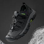 Men's Orthopedic Arch Support Wide Toe Lightweight Hiking Shoes Waterproof Non-slip Scratch-Resistant Work Shoes, Ideal For Hike All Day with Comfort and Zero Fatigue