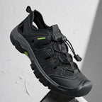 Men's Orthopedic Arch Support Wide Toe Lightweight Hiking Shoes Waterproof Non-slip Scratch-Resistant Work Shoes, Ideal For Hike All Day with Comfort and Zero Fatigue