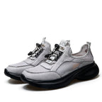 Men's Orthopedic Walking Boots - Built-In Arch Support; Waterproof Leather Upper; Wide Toe; Non-Slip; Ankle Support; Scratch&Smash&Puncture Resistant; Comfortable Hiking Boots