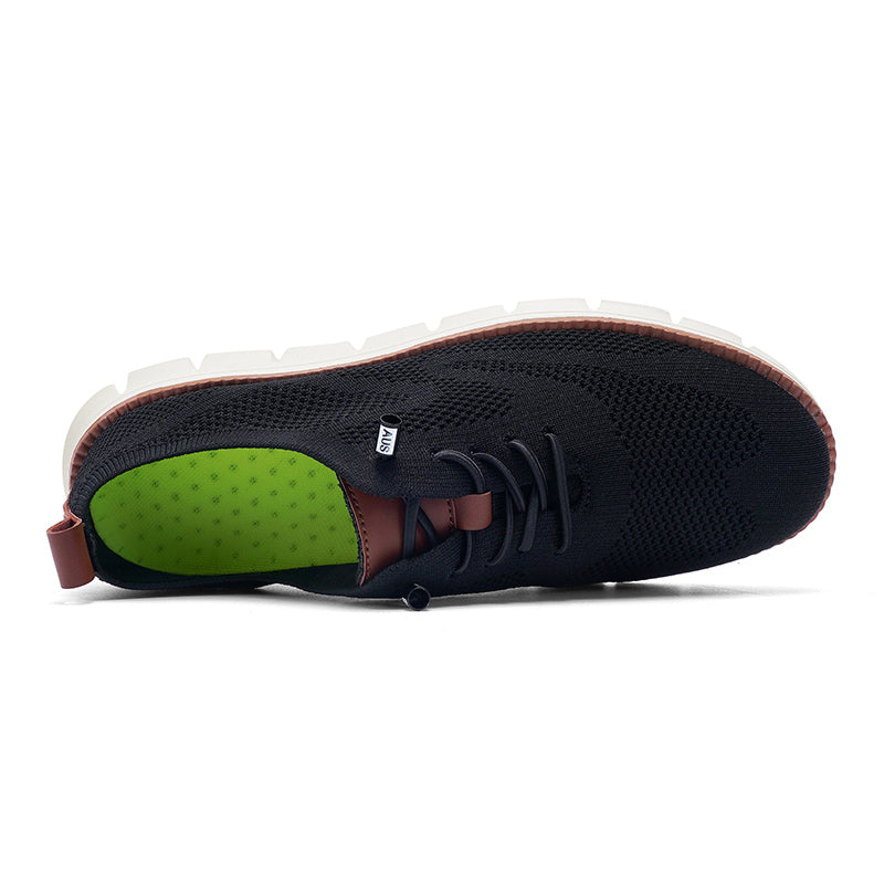 Men‘s’ Slip-On Running Walking Shoes - Zero Laces Comfort, Non-Slip Traction & Cushioned Support