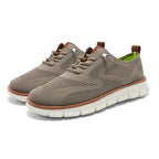 Men‘s’ Slip-On Running Walking Shoes - Zero Laces Comfort, Non-Slip Traction & Cushioned Support