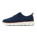 Men‘s’ Slip-On Running Walking Shoes - Zero Laces Comfort, Non-Slip Traction & Cushioned Support
