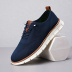 Men‘s’ Slip-On Running Walking Shoes - Zero Laces Comfort, Non-Slip Traction & Cushioned Support