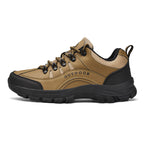 Men's Orthopedic Arch Support Wide Toe Lightweight Hiking Shoes Waterproof Non-slip Scratch-Resistant Work Shoes, Ideal For Hike All Day with Comfort and Zero Fatigue