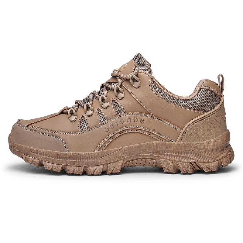 Men's Orthopedic Arch Support Wide Toe Lightweight Hiking Shoes Waterproof Non-slip Scratch-Resistant Work Shoes, Ideal For Hike All Day with Comfort and Zero Fatigue