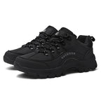 Men's Orthopedic Arch Support Wide Toe Lightweight Hiking Shoes Waterproof Non-slip Scratch-Resistant Work Shoes, Ideal For Hike All Day with Comfort and Zero Fatigue