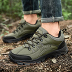 Men's Orthopedic Arch Support Wide Toe Lightweight Hiking Shoes Waterproof Non-slip Scratch-Resistant Work Shoes, Ideal For Hike All Day with Comfort and Zero Fatigue
