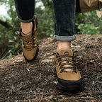 Men's Orthopedic Arch Support Wide Toe Lightweight Hiking Shoes Waterproof Non-slip Scratch-Resistant Work Shoes, Ideal For Hike All Day with Comfort and Zero Fatigue