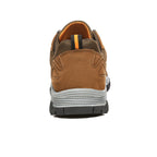 Men's Orthopedic Outdoor Work Boots - Built-In Arch Support; Waterproof Leather Upper; Wide Toe; Non-Slip; Ankle Support; Scratch&Smash&Puncture Resistant; Perfect For Hiking, Travel, Walk and Work.