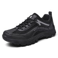 Men's Mesh Hiking Shoes - Lace-Up, Enhanced Support, Wide Toe Box with Arch Support