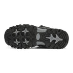 Men's Genuine Leather Work Boots - Lace-Up, Slip-Resistant, Wide Toe Box with Arch Support