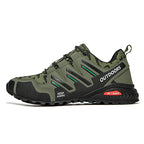 Men's Mesh Hiking Shoes - Lace-Up, Waterproof, Wide Toe Box with Arch Support