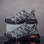 Men's Mesh Hiking Shoes - Lace-Up, Waterproof, Wide Toe Box with Arch Support
