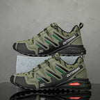 Men's Mesh Hiking Shoes - Lace-Up, Waterproof, Wide Toe Box with Arch Support