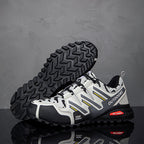 Men's Mesh Hiking Shoes - Lace-Up, Waterproof, Wide Toe Box with Arch Support