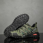 Men's Mesh Hiking Shoes - Lace-Up, Waterproof, Wide Toe Box with Arch Support