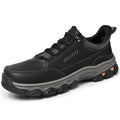 Men's Genuine Leather Casual Boots - Lace-Up, Maximum Support, Wide Toe Box with Arch Support
