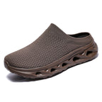 Men's Mesh Sandals - Slip-On, Maximum Ventilation, Wide Toe Box with Arch Support