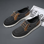 Men's Mesh Walking Shoes - Lace-Up, Breathable, Wide Toe Box with Arch Support