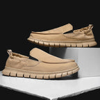 Men's Leather Slip-On | Slip On Without Bending | Leather Looks, Cloud Comfort