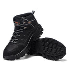🔥Sale 70% OFF-Men's Genuine Leather Work Boots - Lace-Up, Waterproof, Wide Toe Box with Arch Support for Safety, Casual & Outdoor