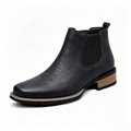 Men's Slip On Chelsea Ankle Boot - Slip-On, Maximum Support, Wide Toe Box with Arch Support