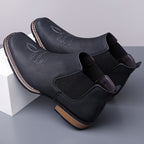 Men's Slip On Chelsea Ankle Boot - Slip-On, Waterproof, Maximum Support, Wide Toe Box with Arch Support