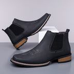 Men's Slip On Chelsea Ankle Boot - Slip-On, Waterproof, Maximum Support, Wide Toe Box with Arch Support