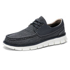 Men's Mesh Walking Shoes - Lace-Up, Maximum Support, Wide Toe Box with Arch Support